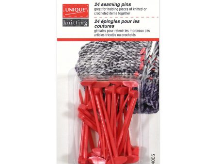 UNIQUE KNITTING Seaming Pins - 24 pcs For Discount