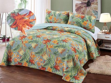 Alora - 3 pc Quilt set Online