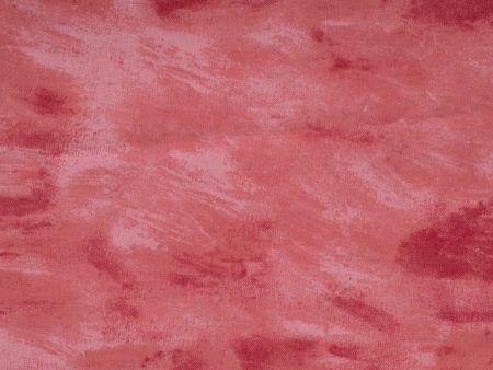 Wide Quilt Backing Print - Marble - Light red Online