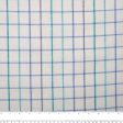 Tea Towelling - JACQUARD - Plaids - Turquoise   Blue   Grey For Discount