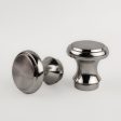 Metal finial for 19mm rod - Newton - Brushed Silver Online Hot Sale