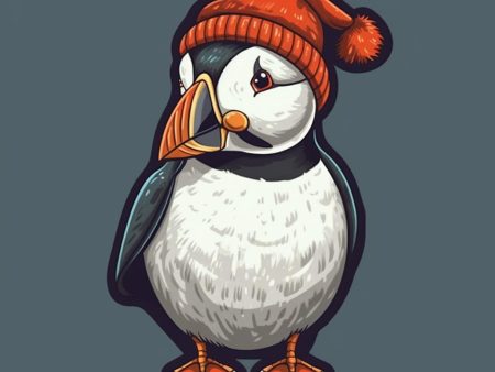 warmandcozycosmicsoul_north_Atlantic_puffin_wearing_a_christmas_3318ff22-c16f-4abf-beb2-5c3afe2c7d2c Discount