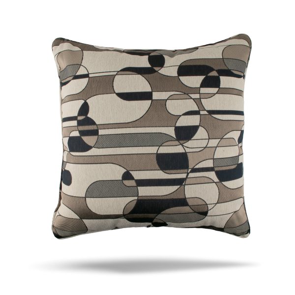 Decorative cushion cover - Sam - Black - 20 x 20   Sale