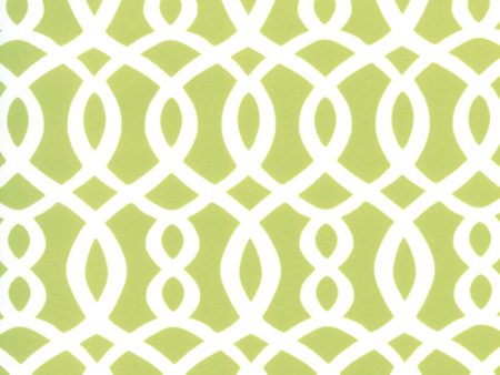 Home Decor Fabric - Signature Maddy 1042 - green, white Cheap