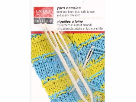 UNIQUE KNITTING Yarn Needles - 2 sizes For Sale