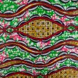 African Print - Abstract - Green   Pink Discount