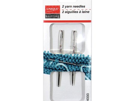 UNIQUE KNITTING Wool Needles - Steel - 2 pcs. Online now