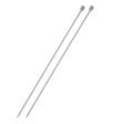 UNIQUE KNITTING Single Point Knitting Needles 35cm (14 ) Aluminum - 3mm US 2 Online now