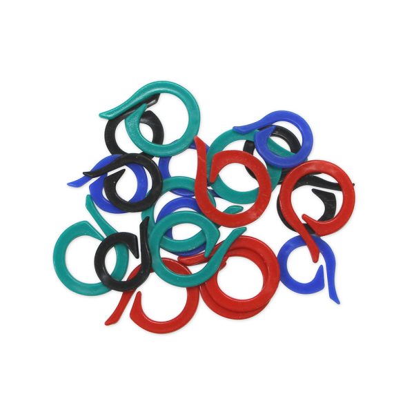 UNIQUE KNITTING Split Ring Markers - 24pcs. Online now