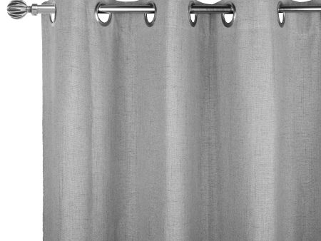 Blackout Grommet curtain panel - Lucas - Grey - 52 x 84   Supply