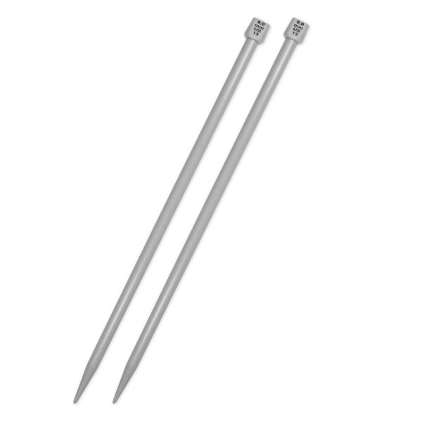 UNIQUE KNITTING Single Point Knitting Needles 30cm (12 ) Plastic - 9mm US 13 For Discount