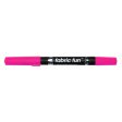 FABRIC FUN Dual Tip Fabric Marker - Fluorescent Pink Online Hot Sale