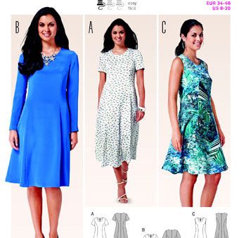 BURDA 6821 Ladies Dress on Sale