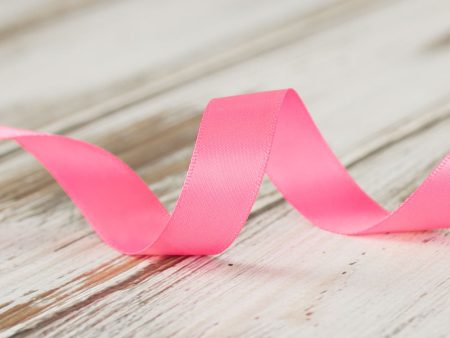 16mm Double Faced Satin Ribbon - Medium Pink Supply