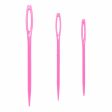 UNIQUE KNITTING Yarn Needles - Plastic - 3 pcs Online now