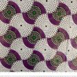 African Metallic Print - Abstract - Purple on Sale