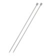 UNIQUE KNITTING Single Point Knitting Needles 35cm (14 ) Aluminum - 3.25mm US 3 Supply