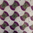 African Metallic Print - Abstract - Purple on Sale