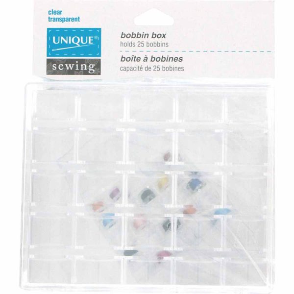 UNIQUE SEWING Bobbin Box - holds 25 Bobbins Online Hot Sale