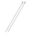 UNIQUE KNITTING Single Point Knitting Needles 30cm (12 ) Aluminum - 3.25mm US 3 Supply