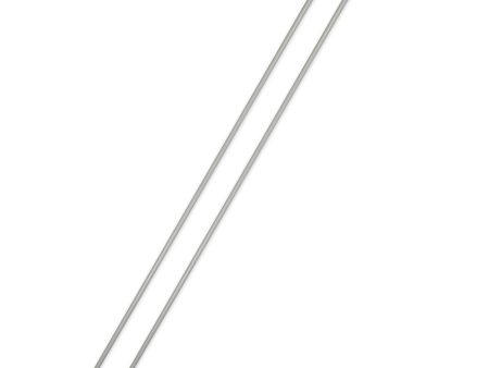 UNIQUE KNITTING Single Point Knitting Needles 30cm (12 ) Aluminum - 3.25mm US 3 Supply