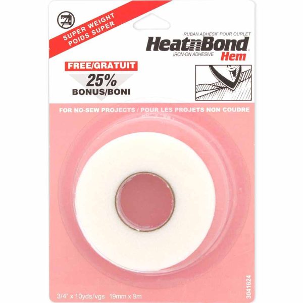 HEATNBOND Hem Fuser Tape - Heavy Weight - 19mm x 9m (3 4  x 10yds) Fashion