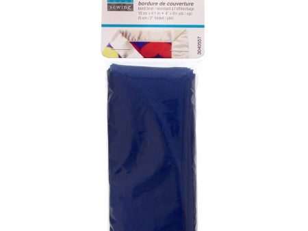 UNIQUE SEWING Blanket Binding 10cm x 4.1m - Navy Blue Supply