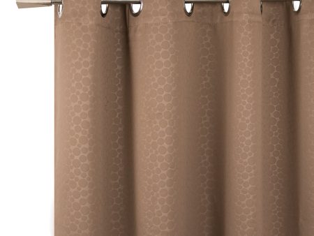 Grommet curtain panel - Skyler - Taupe - 54 x 84   For Cheap