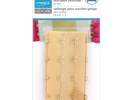 UNIQUE SEWING Bra Back Extender - Beige - 76mm (3 ) Sale