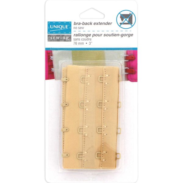 UNIQUE SEWING Bra Back Extender - Beige - 76mm (3 ) Sale