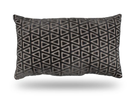 Decorative Cushion - Oblong - Black - 12 x 20   Online now