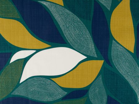 Home Decor Fabric - Euro Prints - Amaya  - Petrol on Sale