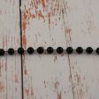 10mm Plastic Beads - Black on Sale