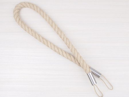 Rope Tie back 31 po (81 cm) Cream Sale