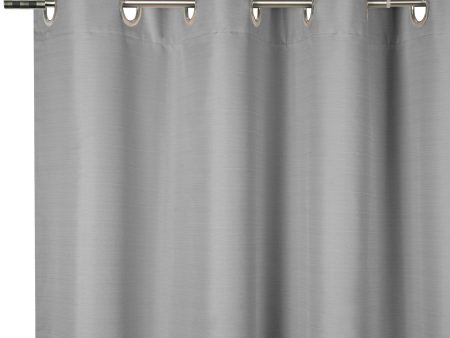 Grommet Curtain - Chloe - Grey - 55 x 95   Online now