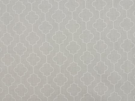 Wide-width fabric - MONOTONE - Trellis - Mist green Online