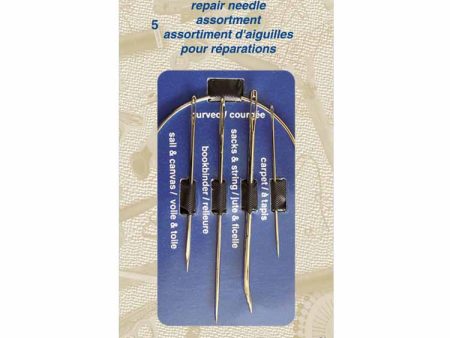 UNIQUE SEWING Repair Needle Assortment - 5pcs Online now