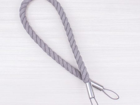 Rope Tie back 31 po (81 cm) Grey Fashion