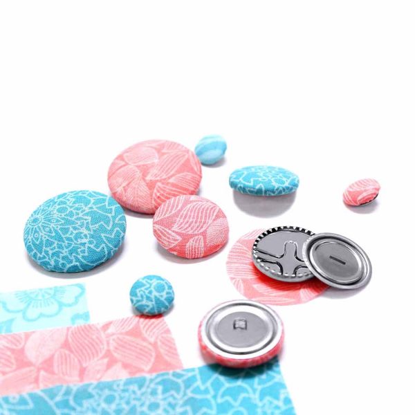 UNIQUE SEWING Buttons to Cover Kit with Tool - size 24 - 15mm (⅝ ) - 4 sets Discount