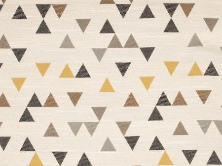 Home Decor Fabric - Aura - Triangle Brown Online Hot Sale