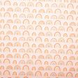 CAMELOT Quilting cotton - Boho Galaxy collection - Rainbow - Peach Fashion