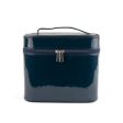 Pleather Box 23 x 17 x 20CM - Shiny Navy Sale