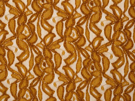 Chenille Lace - Yellow Fashion