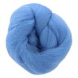 UNIQUE CRAFT Natural Wool Roving - 25g - Mikonos Blue For Discount