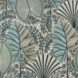 Home Decor Fabric - Euro Prints - Siwa  - Jade For Sale