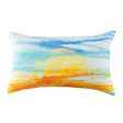 Indoor Outdoor cushion - 12 x 20   - Sunset - Yellow Online Hot Sale