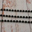 10mm Plastic Beads - Black on Sale